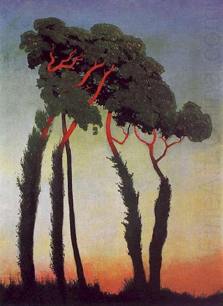  Felix  Vallotton Landscape with Trees china oil painting image